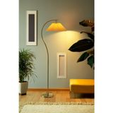 Montana Modern Eskitme Gold Tek Ayaklı Metal Lambader | Şık Dekoratif Tasarım | Kalitesi