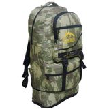 MONTANA Mountainer 55+10 Litre Körüklü Siyah Su Geçirmez Çok Gözlü Seyahat-Dağcı-Kampçı Sırt Çantası