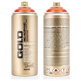 Montana Red Orange 2090 400 ml Gold Akrilik Sprey Boya