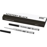 Montblanc 128211 2 Refill Medium Mystery Black Tükenmez Kalem