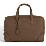 Montblanc 149 Deri Seyahat Çantası 220456 - 0,5 x 9 cm - Kahverengi