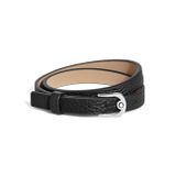 Montblanc Grain Deri At Nalı Tokalı Bileklik 222738