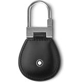 Montblanc Meisterstück Siyah Deri Anahtarlık - Standart