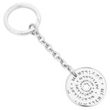 MONTBLANC Otantik Anahtarlık 108552, Tek beden, Siyah, üniseks-yetişkin