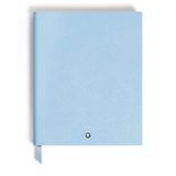 Montblanc Saffiano Deri Açık Mavi Büyük Boy Defter 135030