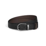 Montblanc Sartorial At Nalı Tokalı Deri 30 mm Çift Taraflı Kemer 222355