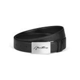 Montblanc Sartorial Deri Plaka Tokalı 35 mm Çift Taraflı Kemer 222235