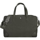 Montblanc Weekender 45 Süet Deri Seyahat Çantası 222273 - 0,5 x 9 cm - Yeşil