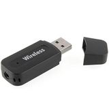 Monte Lua Bluetooth Wireless TO 3.5mm Jack Audio Ses MP3 Alıcı (Receiver Çevirici Adaptörü)