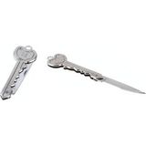 Monte Lua Paslanmaz Çelik, Katlanır, Cep Çakısı, Outdoor Kamp Bıçağı, Anahtarlıklı, 12 cm Gri