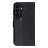 MONTE Noir Black Samsung Galaxy S26 Plus (6.7") Hakiki Deri Çıkarılabilir Cüzdanlı Telefon Kılıfı