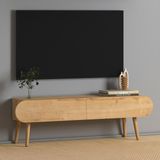 Monte Sehpa Lotus Tv Ünitesi 120 Cm - Meşe