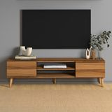 Monte Sehpa Plane Tv Ünitesi 150 Cm - Ceviz