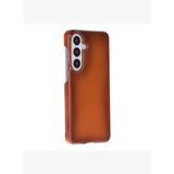 MONTE Siena Tan Deri Telefon Kılıfı Samsung Galaxy S26 Plus (6.7") | Ultra İnce Premium Leather Case