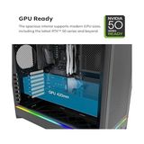 Montech HS01 Pro, Atx Mid-Tower Pc Kasası, Oyun Bilgisayarı, Yüksek Hava Akışı, Ters Çevrilebilir Düzen, Mesh Ön Panel, 5x Argb Pwm Fan Önceden Yüklenmiş, Gömme Tasarım, Aletsiz Paneller, Siyah - Acı Kahverengi - Option-1