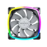 Montech RX120 PWM Siyah 120mm Reverse Fan (Ters Bıçak) ARGB Kasa Fanı 1600 RPM