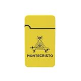 MonteCristo Plastik Jet Alev Delicili Puro Çakmağı Sarı