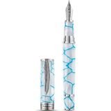 Montegrappa Wild Arctic Ice Dolma Kalem - M Uç ISWDR3IA - Mavi