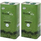 Monteida Erken Hasat Sızma Zeytinyağı Soğuk Sıkım 5 lt Teneke - 2 lt Paket - 10 lt