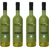 Monteida Erken Hasat Sızma Zeytinyağı Soğuk Sıkım 750 ml Yeşilt Şişe - 4 lt Paket