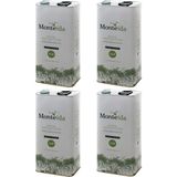 Monteida Sızma Zeytinyağı Soğuk Sıkım 5 lt Teneke - 4 lt Paket