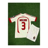 MONTENERO Milan 2007 MALDİNİ Çocuk Forması (Beyaz)
