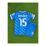 MONTENERO Reall Madridd 2025/26 Yeni Sezon Arda Güler Alternatif Çocuk Forması ( Blue)