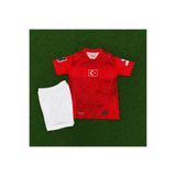 MONTENERO Türkiye Fifa 2026 Dünya Kupası İsimsiz Çocuk Forması 2'li Set (RED)