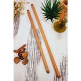 Montesev Ahşap Oklava Hamur Açma Oklavası Hamur Şekillendirici 2 Li Set ( 60 Lık ve 80 Lik)
