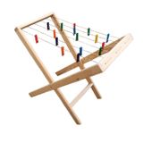 Montessori Ahşap Çamaşır Askısı Mandal Hediyeli