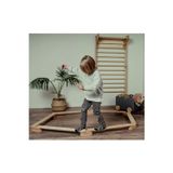 Montessori ahşap denge kirişi denge ve koordinasyon tahtası 6'lı