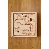 Montessori Ahşap Figür Hayvan Puzzle Seti | ahşap Puzzle | oyun Seti