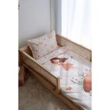 Montessori Bebek Çocuk Nevresim Takımı (100X200), Organik Pamuk Saten - Peri Kızı - Renkli - 100 x 200 cm