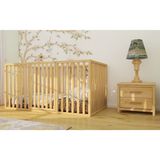 Montessori Boss Umay-Özel Gereksinimli Çocuklar Için Güvenlik Yatağı-Oyun Parkı - Ahşap - 70 x 140 cm