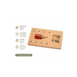 Montessori Gemisi Montessori 8 Vidalı Vidalama Seti Tornavida I Tornavida Vida Somun Çalışması Günlük Yaşam Materyali