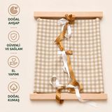 Montessori Gemisi Montessori Giyinme Çerçevesi Kurdele | Günlük Yaşam Becerileri Eğitim Materyali | Montessori Giyinme Çerçevesi | Ahşap Oyuncak | Okul Öncesi Eğitim Materyali