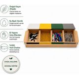 Montessori Gemisi Montessori Negatif Yılan Oyunu | Matematik Materyali | Negatif Boncuk Materyali | Ahşap Montessori Eğitim Materyali | Okul Öncesi Eğitim Seti