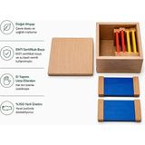 Montessori Gemisi Montessori Renk Tablacıkları 1. Kutu | Ahşap Renk Eşleştirme Materyali | Montessori Renk Tablacıkları | Ahşap Oyuncak | Okul Öncesi Eğitim Materyali | Duyu Materyalleri