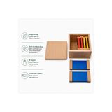 Montessori Gemisi Montessori Renk Tablacıkları 1. Kutu | Ahşap Renk Eşleştirme Materyali | Montessori Renk Tablacıkları | Ahşap Oyuncak | Okul Öncesi Eğitim Materyali | Duyu Materyalleri