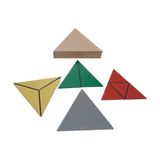 Montessori Gemisi Montessori Yapıcı Üçgenler Üçgen Kutu | Ahşap Geometri ve Yapılandırma Materyali | Matematik Materyalleri | Ahşap Oyuncak | Okul Öncesi Eğitim Materyali
