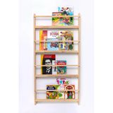 Montessori Kitaplık Çocuk Odası Eğitici Kitaplık Bebek Odası Montessori Ahşap Duvar Rafı
