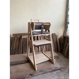 Montessori Mama Sandalyesi Ahşap Mama Sandalyesi Katlanır Mama Sandalyesi Oyun Etkinlik Masa Sandalyesi