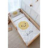 Montessori Nevresim Takımı (100x200) - Pure Baby Serisi - Gülen Güneş