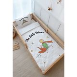 Montessori Nevresim Takımı (100x200) - Pure Baby Serisi - Tilki ve Küçük Prens