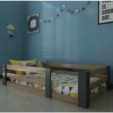 Montessori Suntalem Karyola Beyaz Y19-34 - 90 x 190 cm - Ceviz