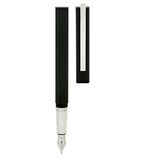 Monteverde Cube Serisi Mv32323 Dk M Matt Black Dolma Kalem