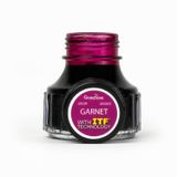 Monteverde G308GA Garnet 90 ml Mürekkep | Pürüzsüz akış, zengin renk ve zarif yazı karakterine sahip değerli taştan ilham alan dolma kalem mürekkebi.