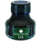 Monteverde G308ON Ocean Noir 90 ml Mürekkep | Pürüzsüz akış, zengin derinlik ve etkileyici yazı karakterine sahip koyu tonlu Noir dolma kalem mürekkebi.