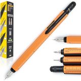 Monteverde Tool Pen Serisi MV35290 Dk Multifunction Orange Dolma Kalem - Turuncu - 14.99 x 1.02 x 1.27 cm; 36 gram