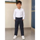 Montisu Erkek Çocuk Lacivert Okul Pantolonu – Lastikli Bel, Cepli - 4 Yaş